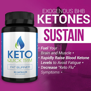1 FREE BOTTLE | KETO QUICK TRIM | Just Pay S&H