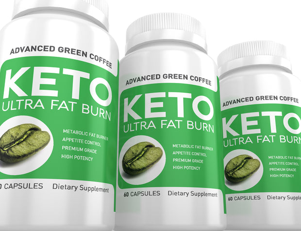 KETO ULTRA FAT BURN ADVANCED GREEN COFFEE (21 BOTTLES)