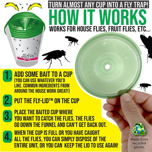 FLY LID™ FLY CATCHER