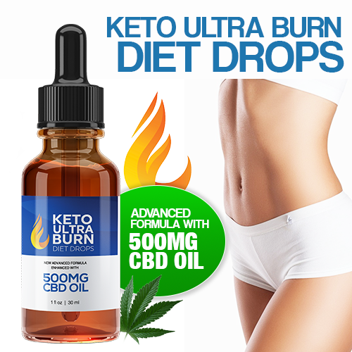 KETO ULTRA BURN DIET DROPS | CBD & MCT OIL | 500MG